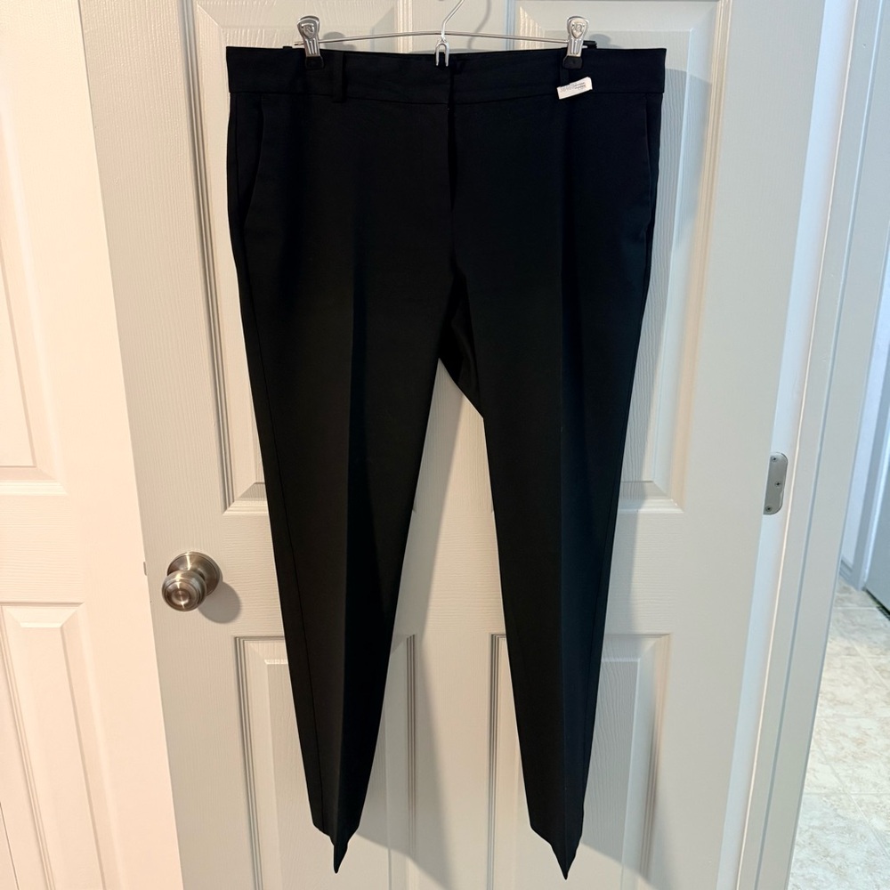 Ann Taylor Black Tailored Dress Trousers